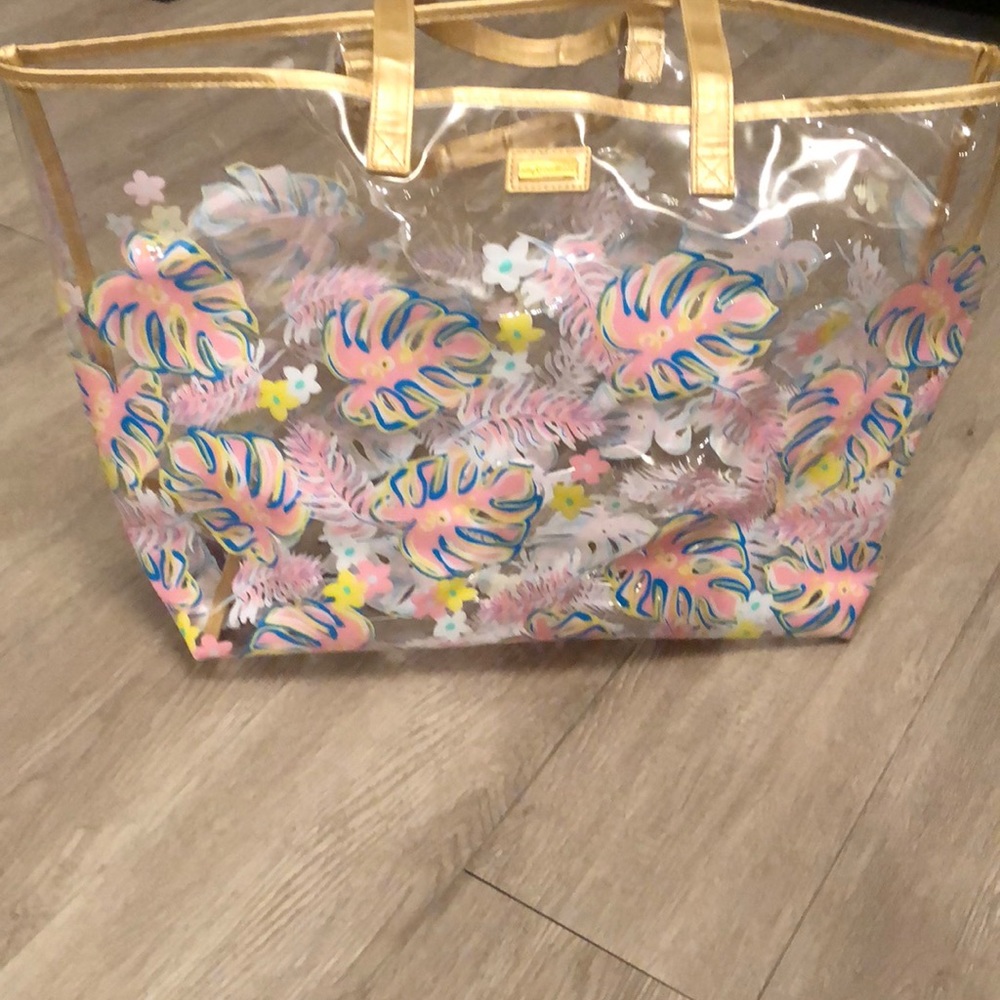 Simply Southern clear tote bag